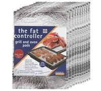 2 X 10 FAT CONTROLLERS. FAT TRAPPER COOKING PADS. GRILL & OVEN. ABSORBS FAT