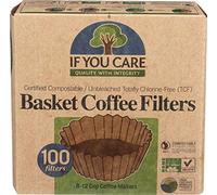 2 x 100 Basket Coffee Filters Unbleached Totally Chlorine-Free by If You Care