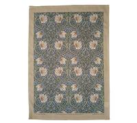 2 x 100% Cotton Pimpernel Charcoal Kitchen Tea Towel in Charcoal 50cm x 70cm William Morris Gallery