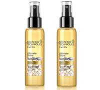 2 x 100ml Avon Advanced Techniques Ultimate Shine Illuminating Treatment Spray