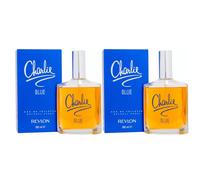 (2 x 100ml Blue) 2 x 100ml Revlon Charlie Red & Blue Eau de Toilette Spray