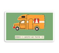 2 x 10cm Camper Van Home Vinyl Stickers - Positive Quote Cute Sticker #29119