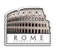 2 x 10cm Colosseum Rome Italy Vinyl Stickers - Fun Sticker Laptop Luggage #17037 (10cm Wide)
