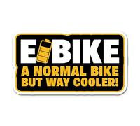2 x 10cm E-Bike Vinyl Stickers - Cool E Bike Electric Mountain MTB Sport Joke Funny Trails Biker Forest Travel Scrapbook Sticker #82550