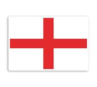 2 x 10cm England Flag Vinyl Stickers - St George's Cross Laptop Sticker #34114 (10cm Wide)