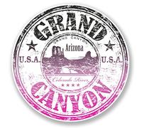 2 x 10cm Grand Canyon Arizona USA Vinyl Sticker Laptop Travel Luggage #6519 (10cm x 10cm)