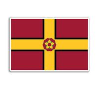 2 x 10cm Northamptonshire UK Vinyl Stickers - GB Sticker Laptop Luggage #32835 (10cm Wide)