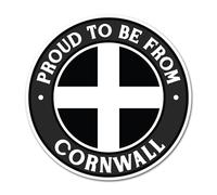 2 x 10cm Proud Cornwall Vinyl Stickers - Flag Cornish to Be from England County UK GB Patriotic Travel Decal Scrapbook Sticker #83612