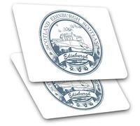 2 x 10cm Rectangle Vinyl Stickers - Amazing Edinburgh Scotland 4161