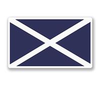2 x 10cm Scotland Flag Vinyl Sticker iPad Laptop Car Travel Luggage Tag #5313 (10cm Wide x 6cm Tall)