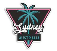 2 x 10cm Sydney Australia Vinyl Stickers - Oz Travel Luggage Sticker #30795 (10cm Wide)