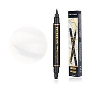 2 x 10mm Wing liner Black Make Up Pens,Waterproof Smudge Proof Long Lasting Liquid Eye Liner,2PCS Eyeliner Stamp,Wing Cat Eye Stamp,Vamp style,Easy to Use for Beginners and Professionals