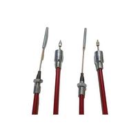2 x 1130mm Stainless Steel Knott Boat Trailer Brake Cables, Threaded, 22mm cup