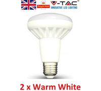 2 x 11w = 75w LED R80 / Edison Screw E27 ES Reflector Spot Light Bulb Warm White [EEK: F]