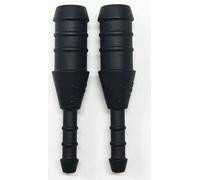 2 x 12mm-6mm Plastic Hose Pipe Tube Connector Reducer Joiner Connect Silicon PVC