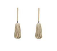 2 X 12oz Pure Yarn Mop Head with Galvanised Socket 102380