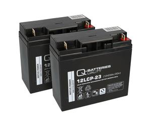 2 x 12V 22Ah 23Ah BATTERIES PRIDE GoGo Elite Traveller PLUS 3 & 4 Wheel Models