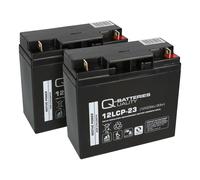 2 X 12V 22AH PRIDE GO GO ELITE TRAVELLER PLUS MOBILITY SCOOTER BATTERIES