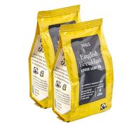 2 x 150g Traditional English Breakfast Loose Leaf Tea, Full Bodied, Strength 4, Fairtrade, 300g
