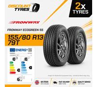 2 X 155/80R13 79T FRONWAY ECOGREEN 55 155 80 13 1558013 NEW TYRES