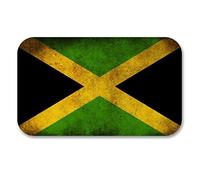 2 x 15cm/150mm Jamaica Jamaican Flag Window Cling Sticker Car Van Campervan Glass #6186