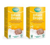2 X 15ml - Colief Infant Drops | Lactase Enzyme Drops | Natural Colic Relief for Babies | Reduces Bloating, Wind and Crying.