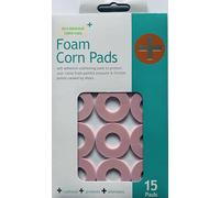 2 X 15pcs Large Round Corn PAD Self Adhesive Foam Cushion Pads Perfect Protection for Painful Corn CALLUSES Protective Ring Corn Pads Plasters | Reduce Pain from Shoes Pain Relief Corn pad