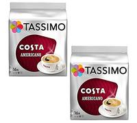 2 x 16 Americano Black Coffee Pods Hot Drink Classic Rost Ground Beans