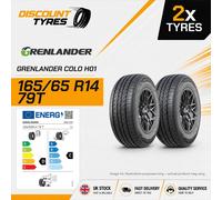 2 X 165/65R14 79T GRENLANDER COLO H01 165 65 14 1656514 NEW TYRES
