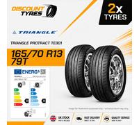 2 X 165/70R13 79T TRIANGLE PROTRACT TE301 165 70 13 1657013 NEW TYRES