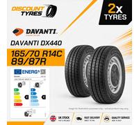 2 X 165/70R14C 89/87R DAVANTI DX440 165 70 14 1657014 NEW TYRES