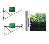 2 X 16inch Heavy Duty Decorative Metal Bracket For Hanging Flower Baskets