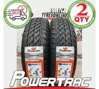 2 X 175 14C POWERTRAC 99/98R 8PR COMMERCIAL VAN 175/80R14C AMAZING C B LABELS