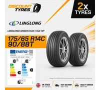 2 X 175/65R14C 90/88T LINGLONG GREEN MAX VAN HP 175 65 14 1756514 NEW TYRES