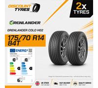 2 X 175/70R14 84T GRENLANDER COLO H02 175 70 14 1757014 NEW TYRES