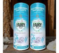 2 x 176g Fairy Fresh In-Wash Scent Booster Beads for Sensitive Skin Fresh Laundry Fragrance Almond Milk & Manuka Honey Scent(Total 352g)