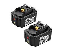2 x 18 V 5000 mAh 5.0 Ah Li-Ion Replacement Battery for Makita BL1860 BL1850 BL1840B BL1830 194309-1 LXT400 DHP482Z DUC353Z DHR171Z for Makita Battery 18 V with LED Display