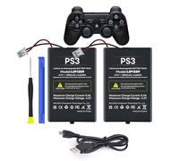 2 x 1800 mAh Battery LIP1859/LIP1472/LIP1359 for PS3 Playstation 3 Dualshock Wireless Controller