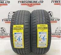 2 X 185 55 14 SONIX 80H 185/55R14 BRAND NEW HIGH PERFORMANCE M+S TYRES 1856014