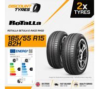 2 X 185/55R15 82H ROTALLA SETULA E-RACE RH02 185 55 15 1855515 NEW TYRES