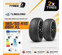 2x 185 55 15 LINGLONG | ❄️ BRAND NEW WINTER TYRES | M+S, XL 86H