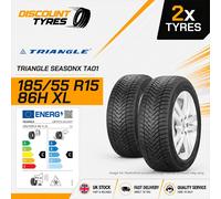 2 X 185/55R15 86H XL TRIANGLE SEASONX TA01 185 55 15 1855515 NEW TYRES