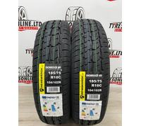 2 X 185 75 16C ROADMARCH WINTER M+S 104/102R 185/75R16C VAN BRAND NEW 1857516C