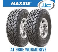 195 80 14 MAXXIS WORMDRIVE 980E ALL TERRAIN 195/80R14 19580R14 (2 TYRES)
