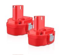 2 x 18V 4.8Ah 1822 Battery Replacement for Makita 18V Battery Compatible with Makita PA18 1823 1833 1834 1835 192828-1 192829-9