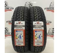2 X 195 14C POWERTRAC 106/104R 195/80R14C C LABELS M+S TYRES 1958014C