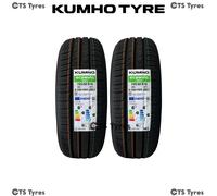 2 X 195/60R16 Kumho Ecowing ES31 89H NEW TYRES AMAZING B 195 60 16