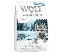 2 x 1kg Wolf of Wilderness Dry Dog Food - Try Now! - Junior "Blue River" - Free-Range Chicken & Salmon (2 x 1kg)