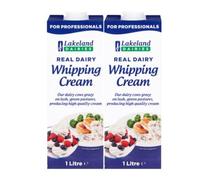 2 x 1L Dairies UHT Whipping Cream Ideal For Baking Cooking