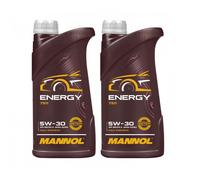 1L Mannol Energy 5W30 Fully Synthetic Engine Oil Sl/cf Acea A3/b3 Wss-M2C913-B